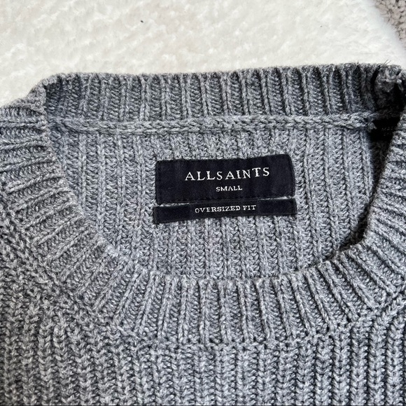 All Saints Distressed Sweater Size Small - Picture 4 of 11